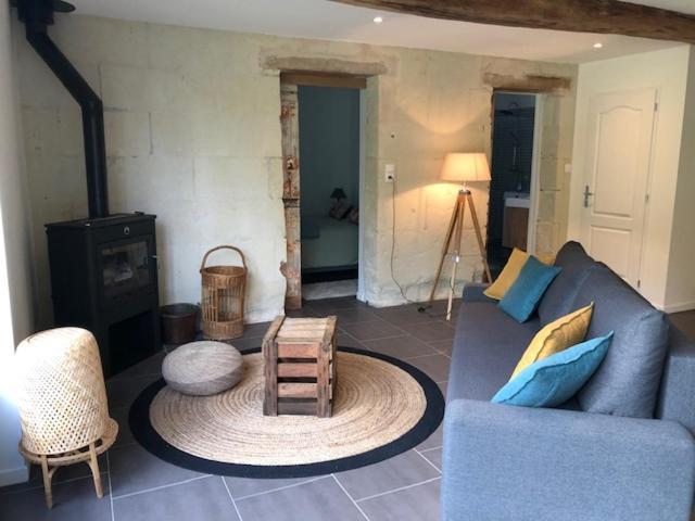 Vila Le Logis De La Tour Saint Jacques Chouzé-sur-Loire Exteriér fotografie